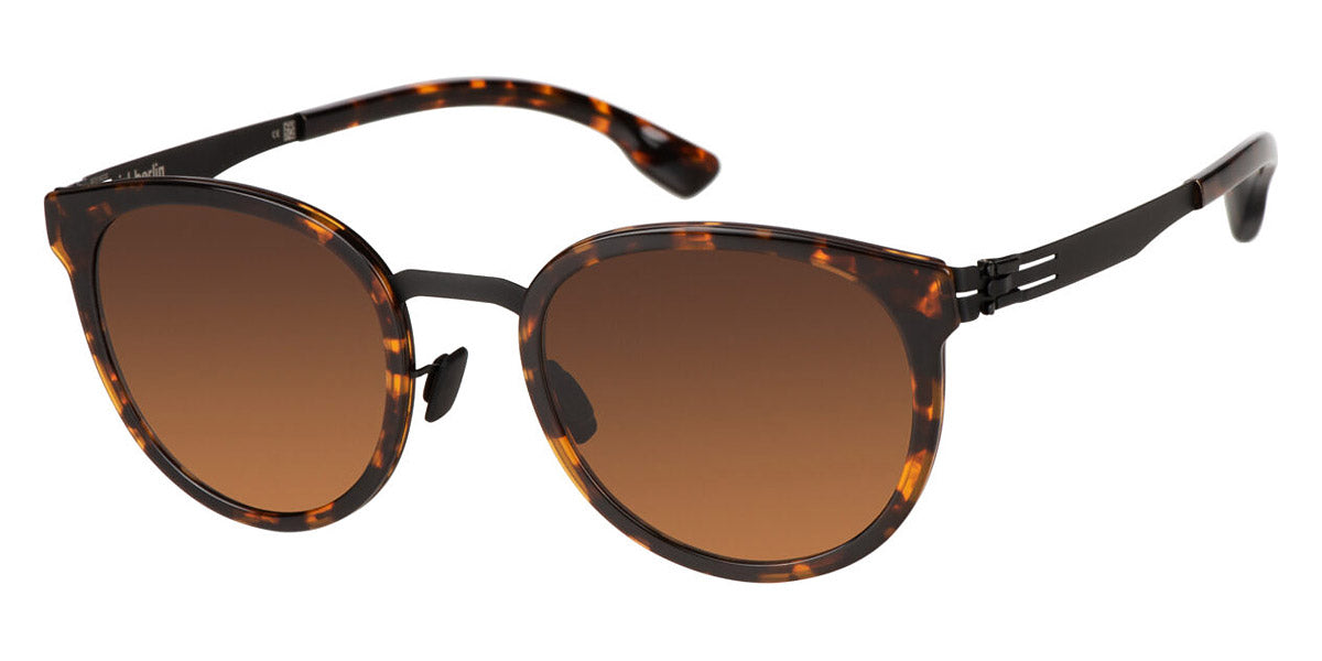 Ic! Berlin® Nicolas C. Black/Magma 50 Sunglasses