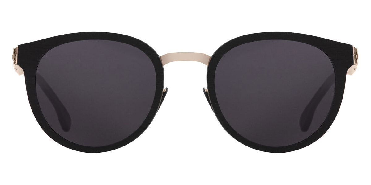 Ic! Berlin® Nicolas C. Bronze/Black Rough 50 Sunglasses