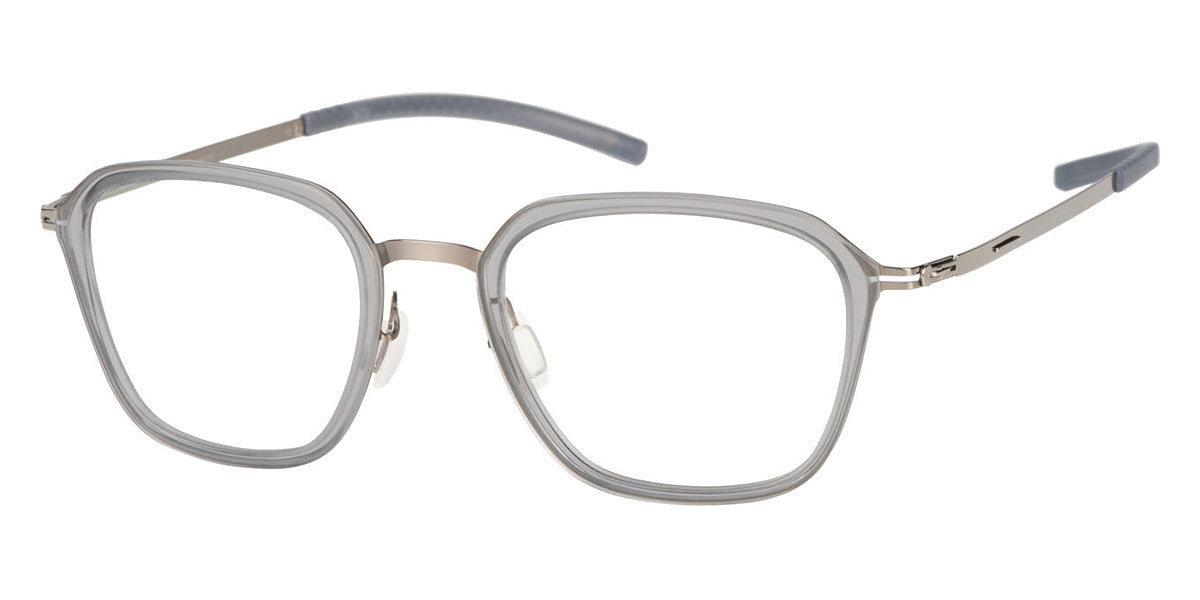 Ic! Berlin® Rio Shiny Graphite/Sky Gray 48 Eyeglasses