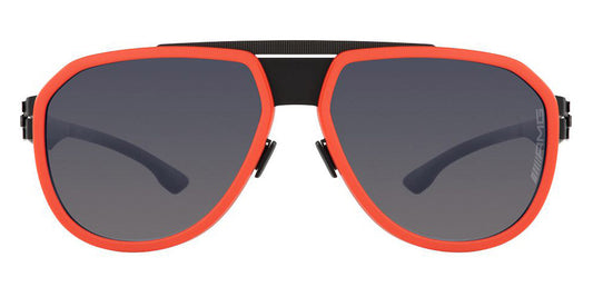 Ic! Berlin® AMG 10 Black-Orange 62 Sunglasses