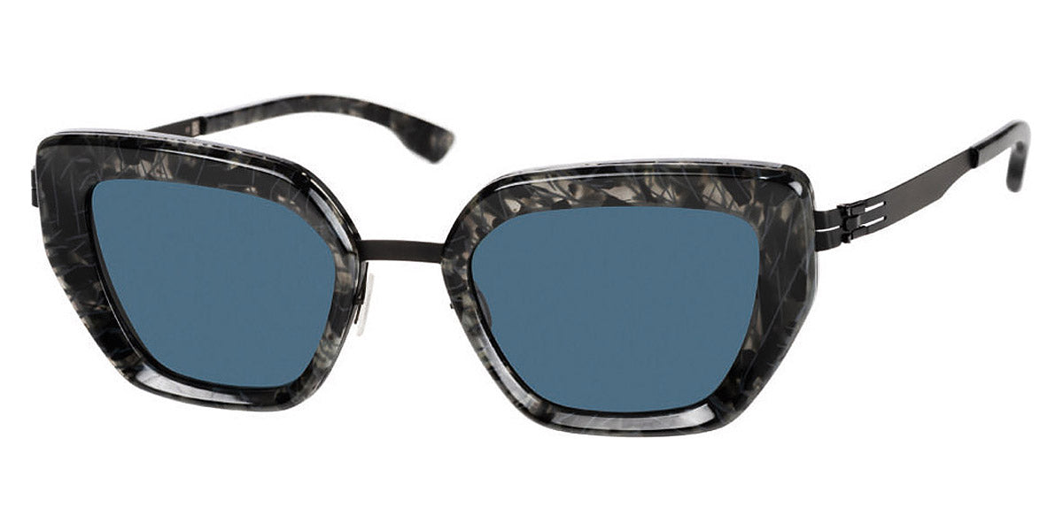 Ic! Berlin® Nika Black-Night-Flakes 51 Sunglasses