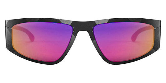 Ic! Berlin® FLX_S01 Raw Night Mirrored 58 Sunglasses