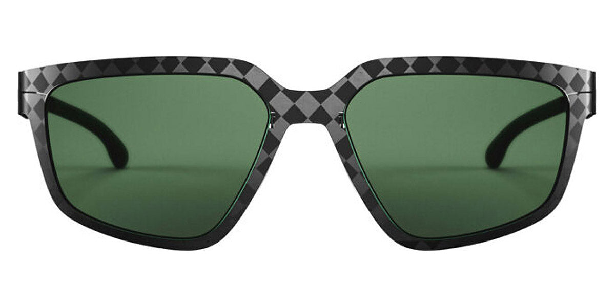 Ic! Berlin® FLX_S02 Median Night Green Polarized 58 Sunglasses