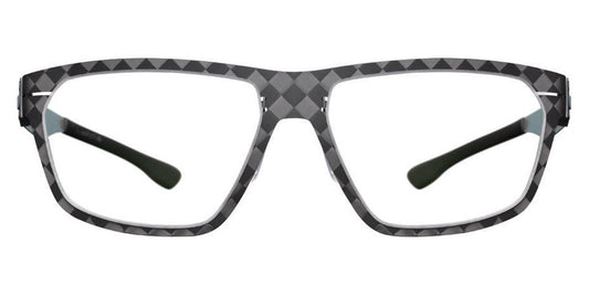 Ic! Berlin® AMG 14 Median Night - Black Venice Green 58 Eyeglasses