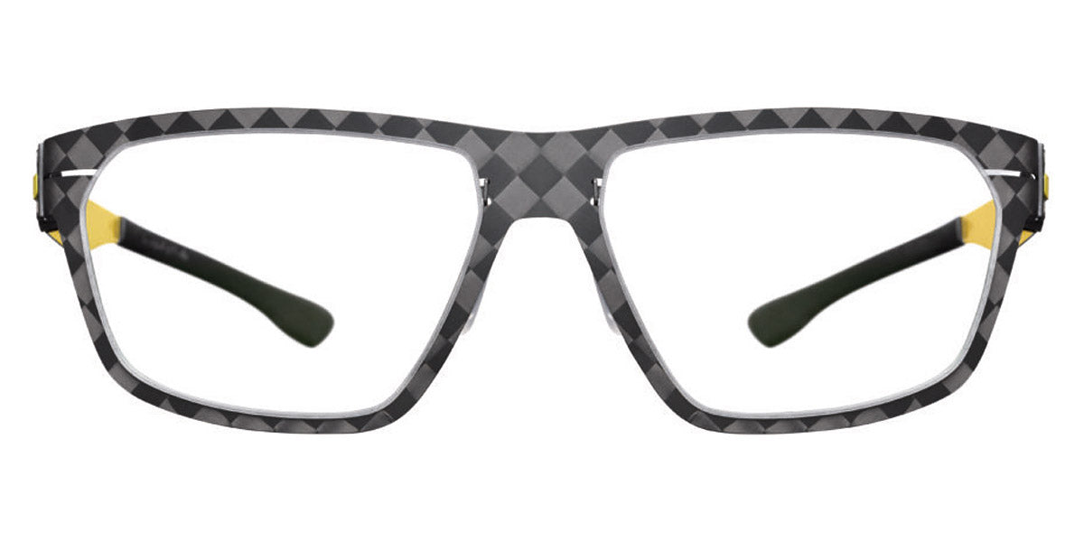 Ic! Berlin® AMG 14 Median Night - Graphite Yellow 58 Eyeglasses