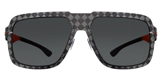 Ic! Berlin® AMG 15 Median Night - Grey Fume 60 Sunglasses