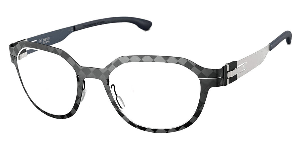 Ic! Berlin® FLX_06 Median Night - Marine Blue 51 Eyeglasses