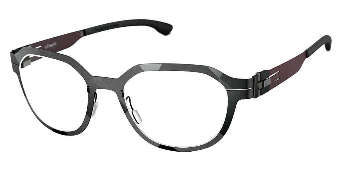 Ic! Berlin® FLX_06 Raw Night 51 Eyeglasses