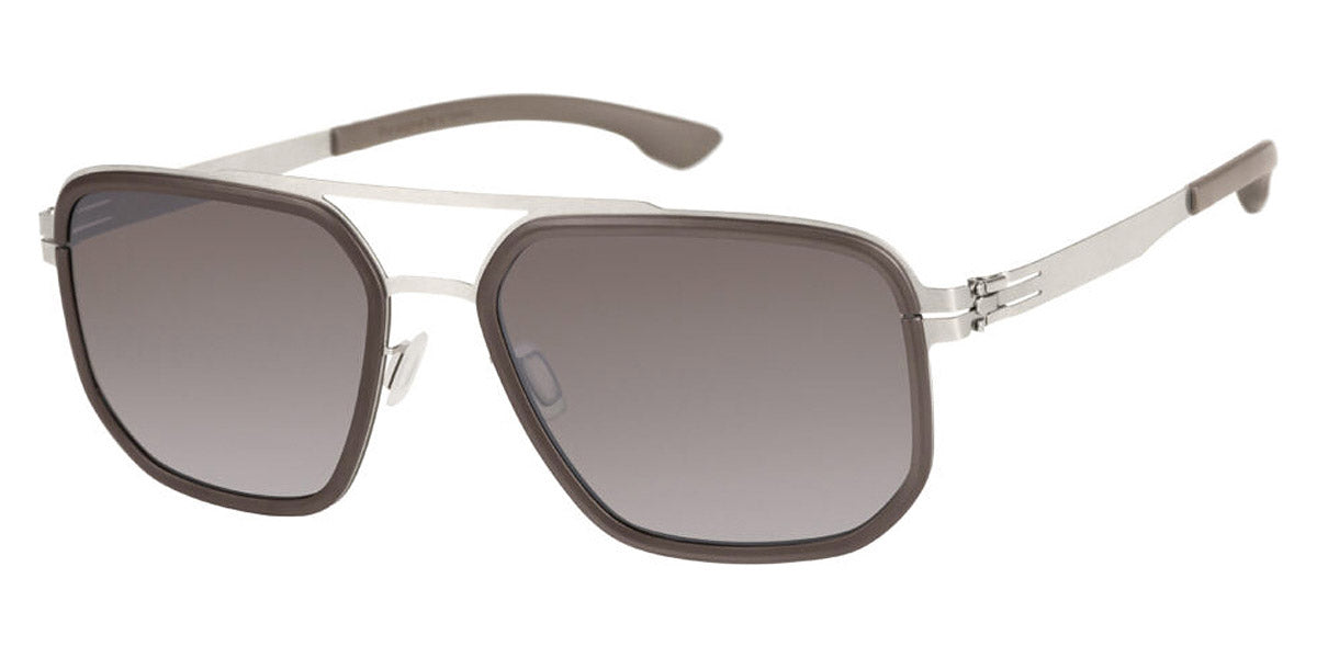 Ic! Berlin® Tantal Rough-Graphite 54 Sunglasses