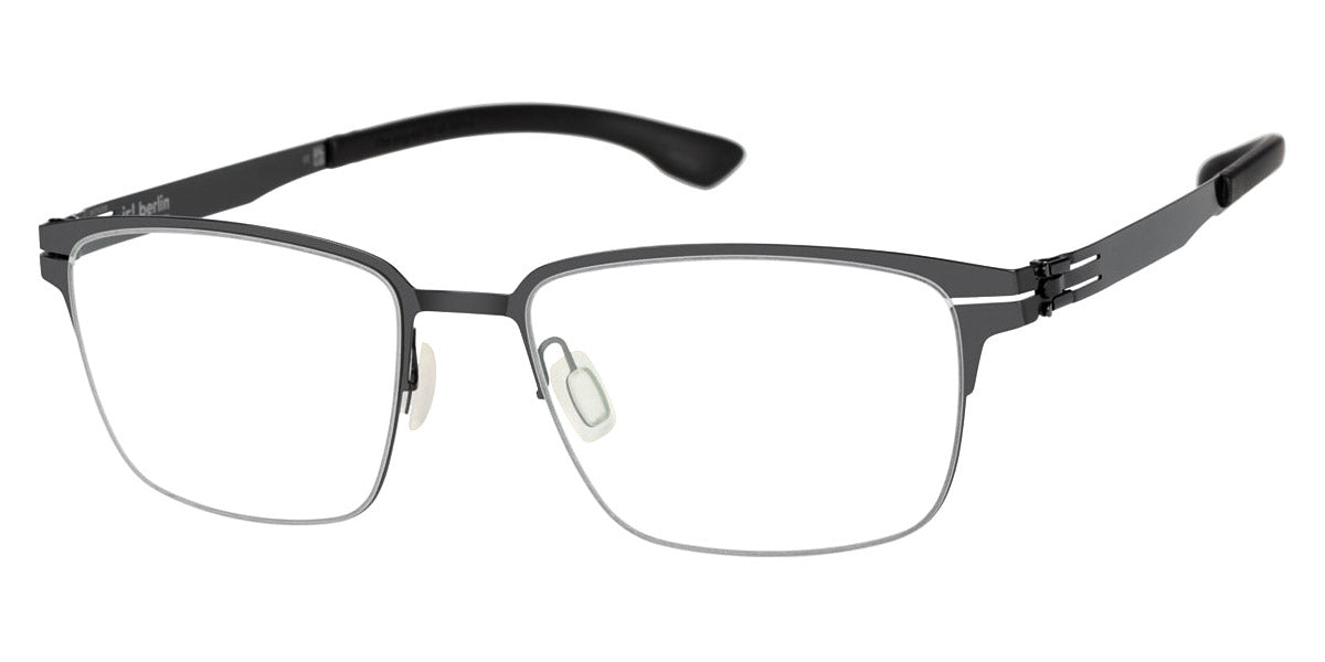 Ic! Berlin® Kenny Gun-Metal 53 Eyeglasses