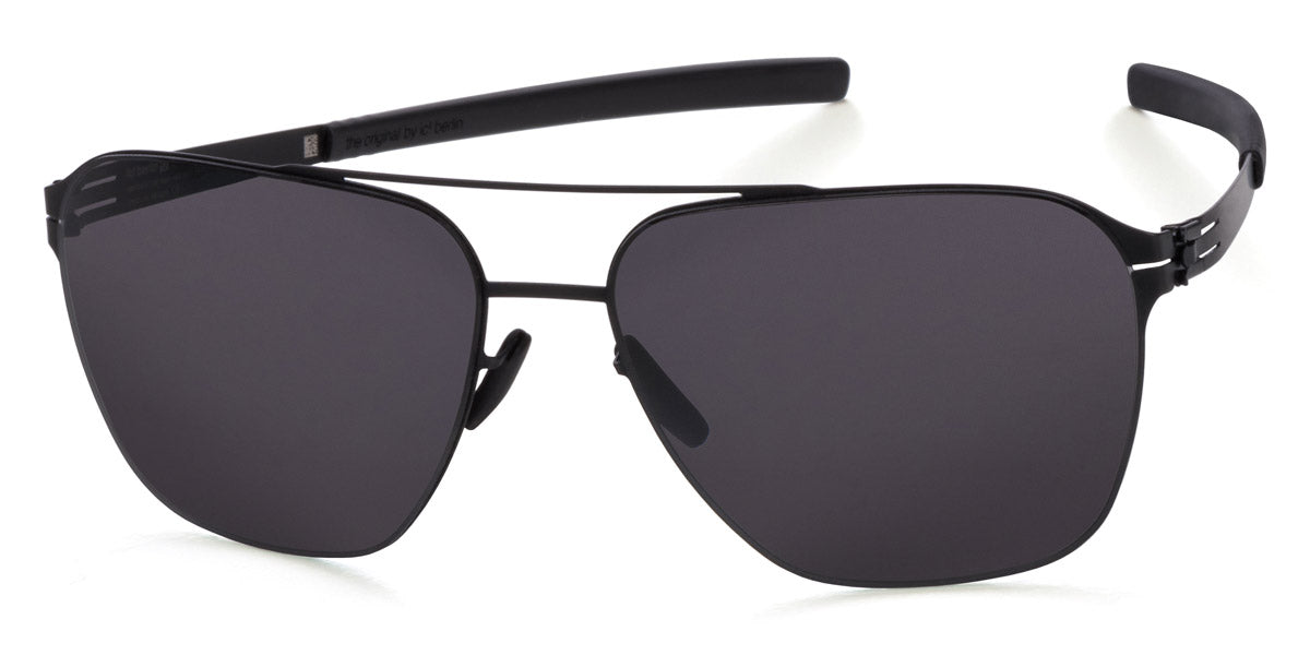 Ic! Berlin® Jonathan I Black 56 Sunglasses