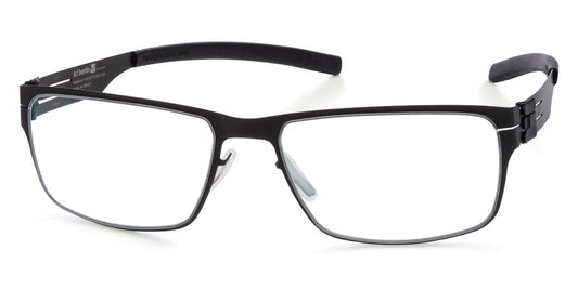 Ic! Berlin® Paul R Black 55 Eyeglasses