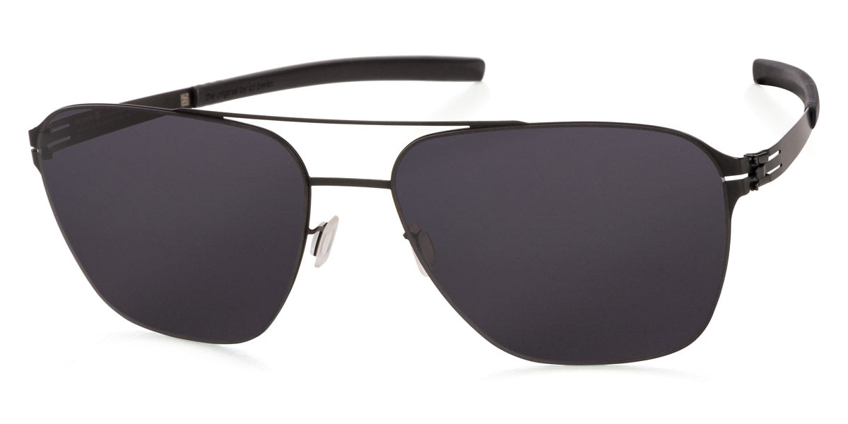 Ic! Berlin® Jonathan I Large Black 59 Sunglasses