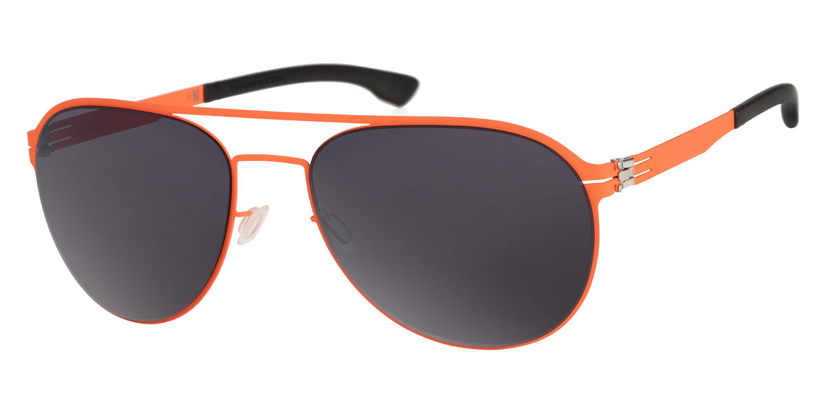 Ic! Berlin® Attila L Flame 57 Sunglasses