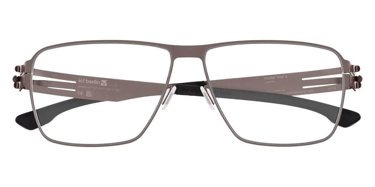 Ic! Berlin® Thorsti S Graphite 60 Eyeglasses