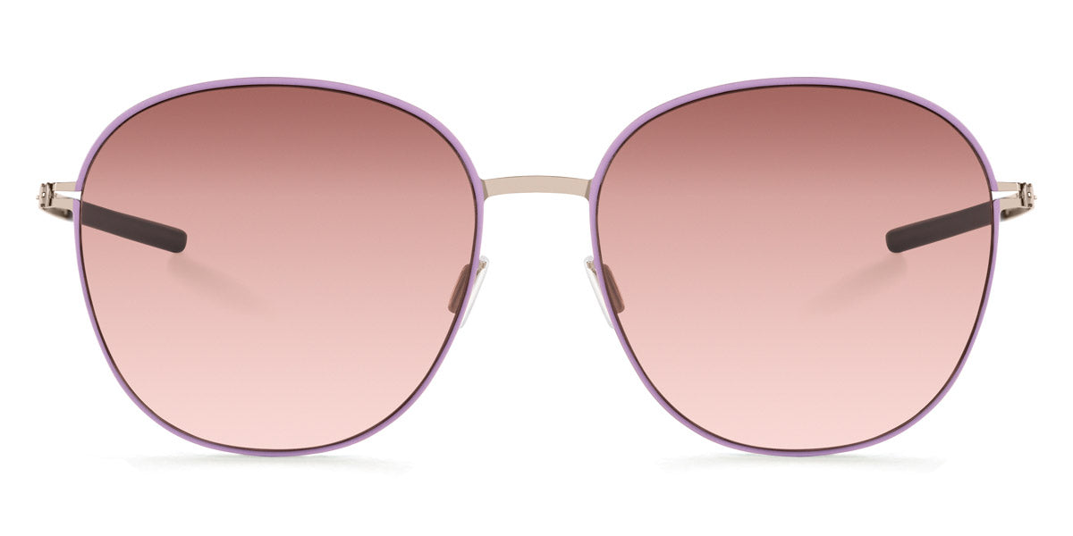 Ic! Berlin® Coho Orchid Bronze Circle 57 Sunglasses