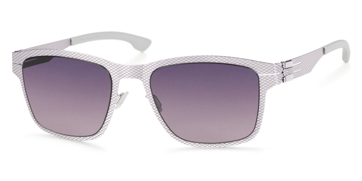 Ic! Berlin® Hasenheide Grid Chrome 56 Sunglasses