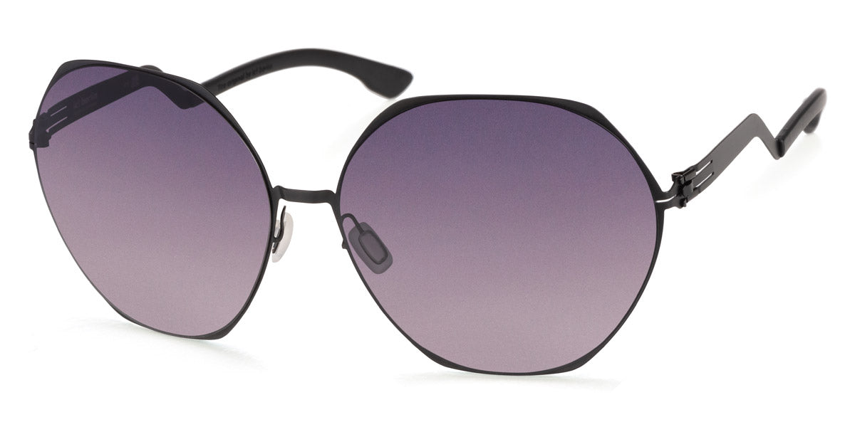 Ic! Berlin® Ku'Damm Black 66 Sunglasses