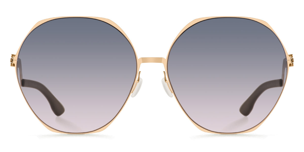 Ic! Berlin® Ku'Damm Rosé-Gold 66 Sunglasses