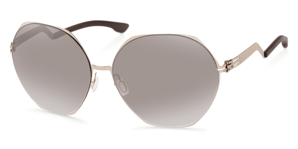 Ic! Berlin® Ku'Damm Shiny Bronze 66 Sunglasses