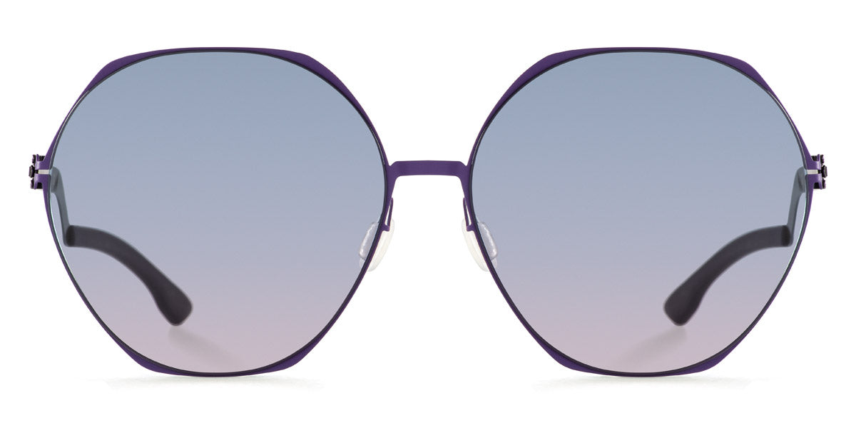 Ic! Berlin® Ku'Damm Crocus Aubergine 66 Sunglasses