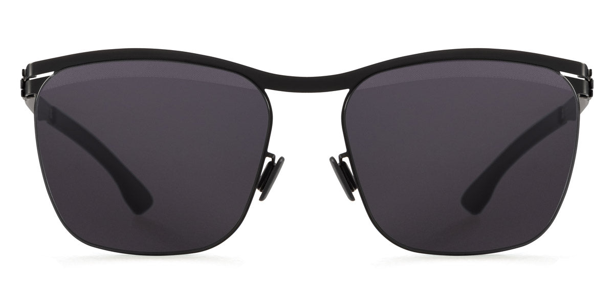 Ic! Berlin® Tegeler See Black 55 Sunglasses