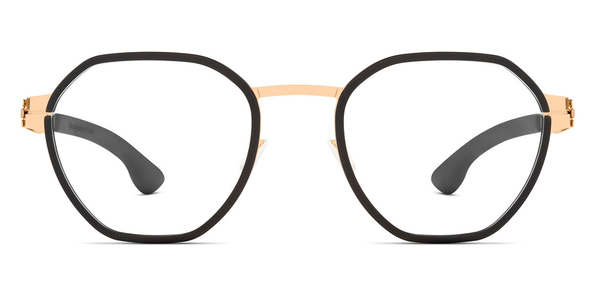 Ic! Berlin® Carbon Rose-Gold-Black 49 Eyeglasses