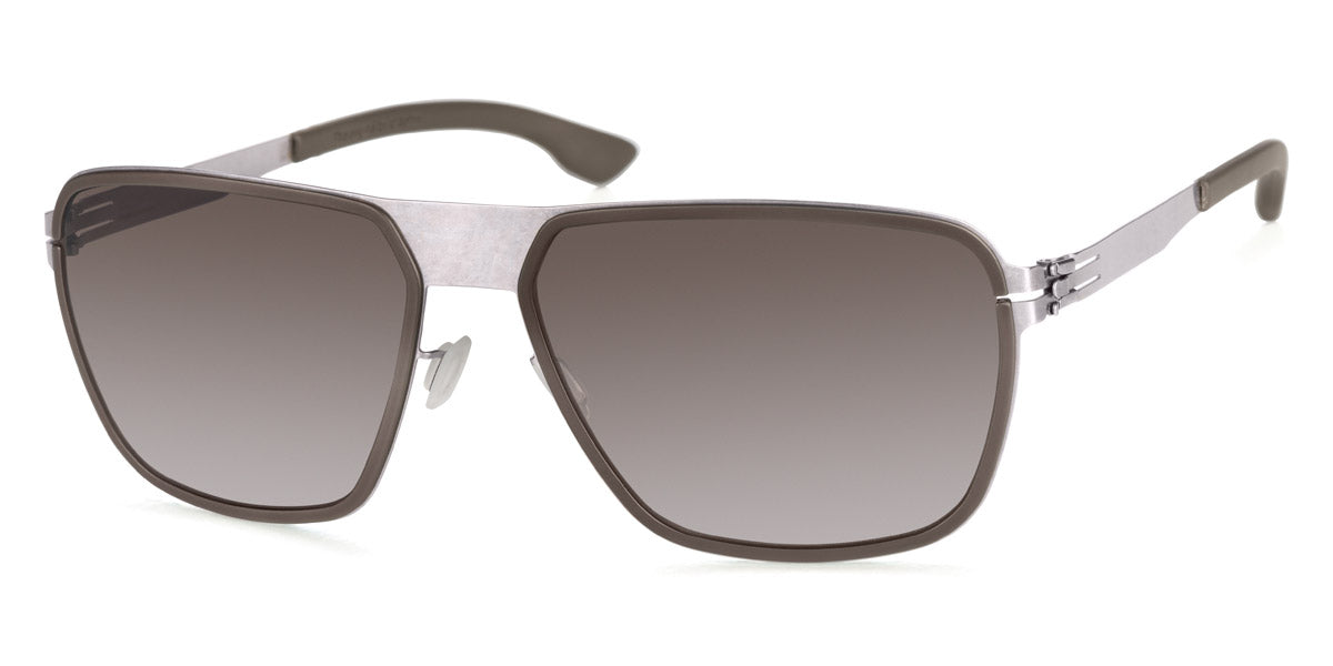 Ic! Berlin® Molybdenum Rough-Graphite 60 Sunglasses