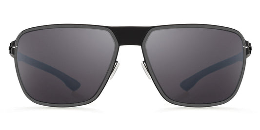 Ic! Berlin® Molybdenum Black-Gun-Metal 60 Sunglasses