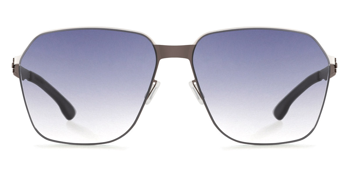 Ic! Berlin® MB 04 White Pop-Graphite 61 Sunglasses