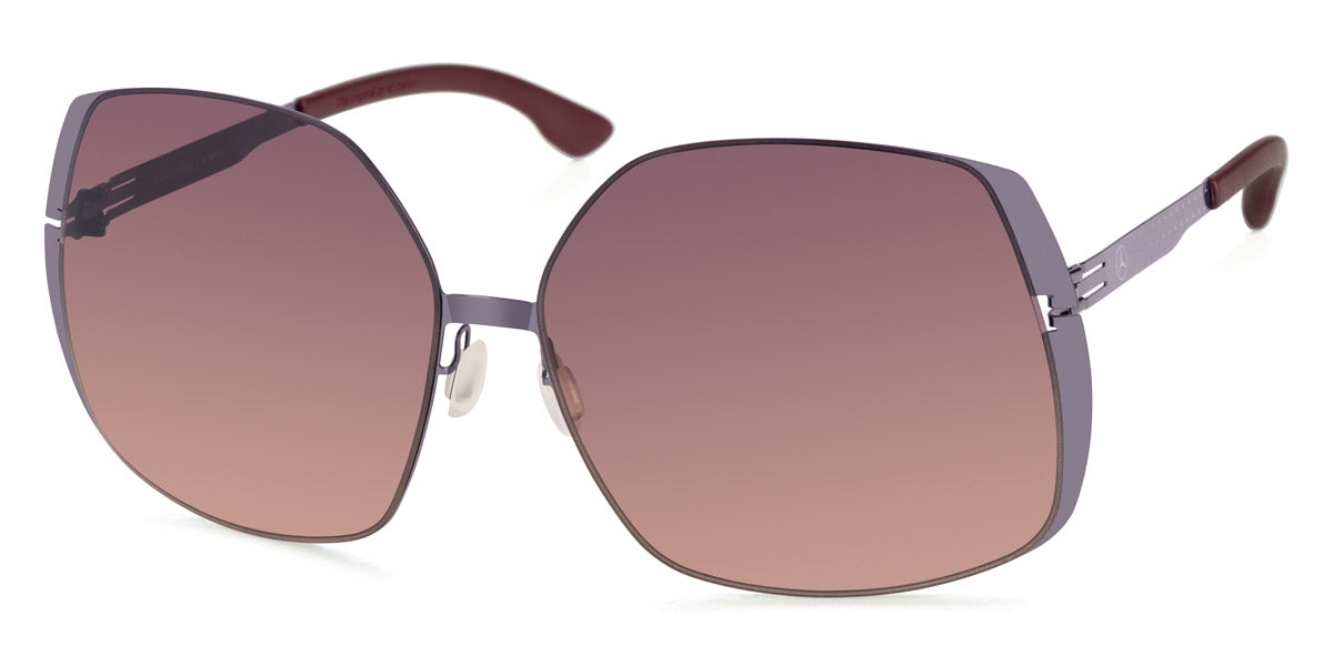 Ic! Berlin® MB 06 Aubergine 66 Sunglasses