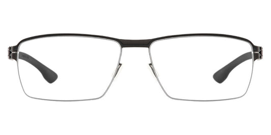 Ic! Berlin® Lars Decor Shiny-Black Inlay 56 Eyeglasses