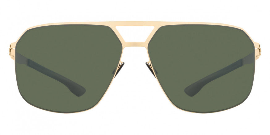 Ic! Berlin® Henry Matt-Gold 64 Sunglasses