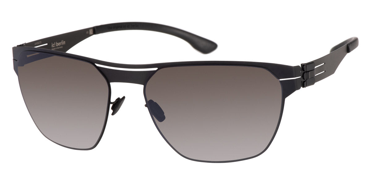 Ic! Berlin® Leon Black 61 Sunglasses