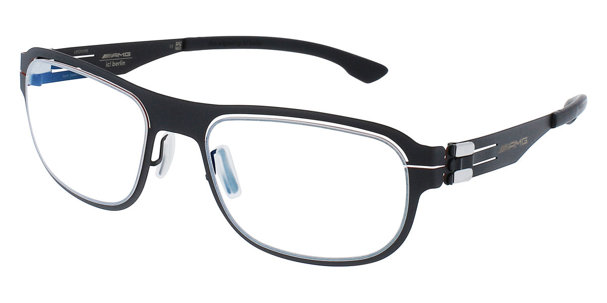 Ic! Berlin® AMG 03 Black-Red 97 55 Eyeglasses