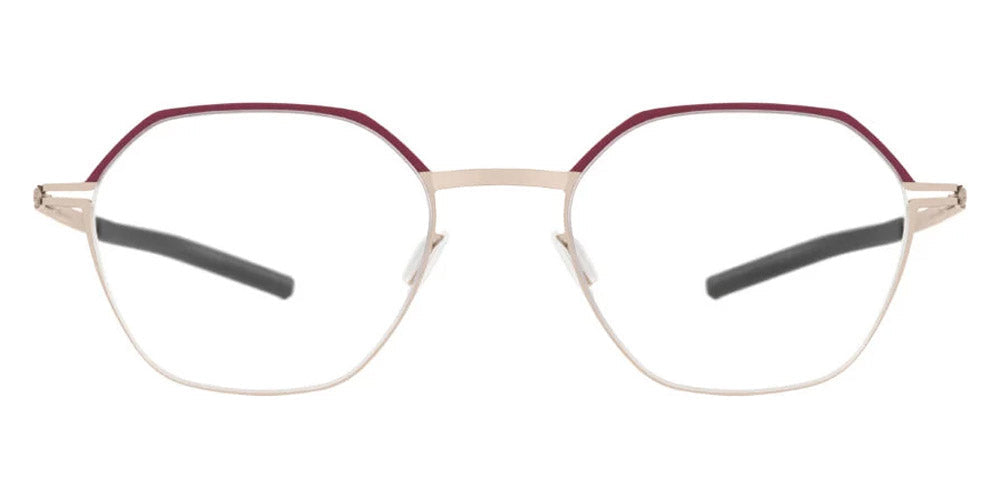 Ic! Berlin® Maloja Dark Magenta-Bronze 48 Eyeglasses