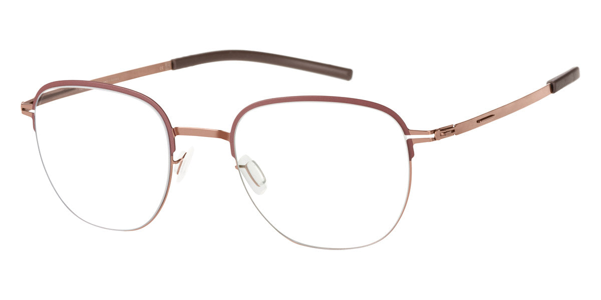 Ic! Berlin® Notos Shiny Copper Kidney Bean Pop 47 Eyeglasses