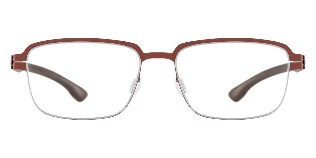 Ic! Berlin® Luan Teak/Fired Brick Pop 53 Eyeglasses