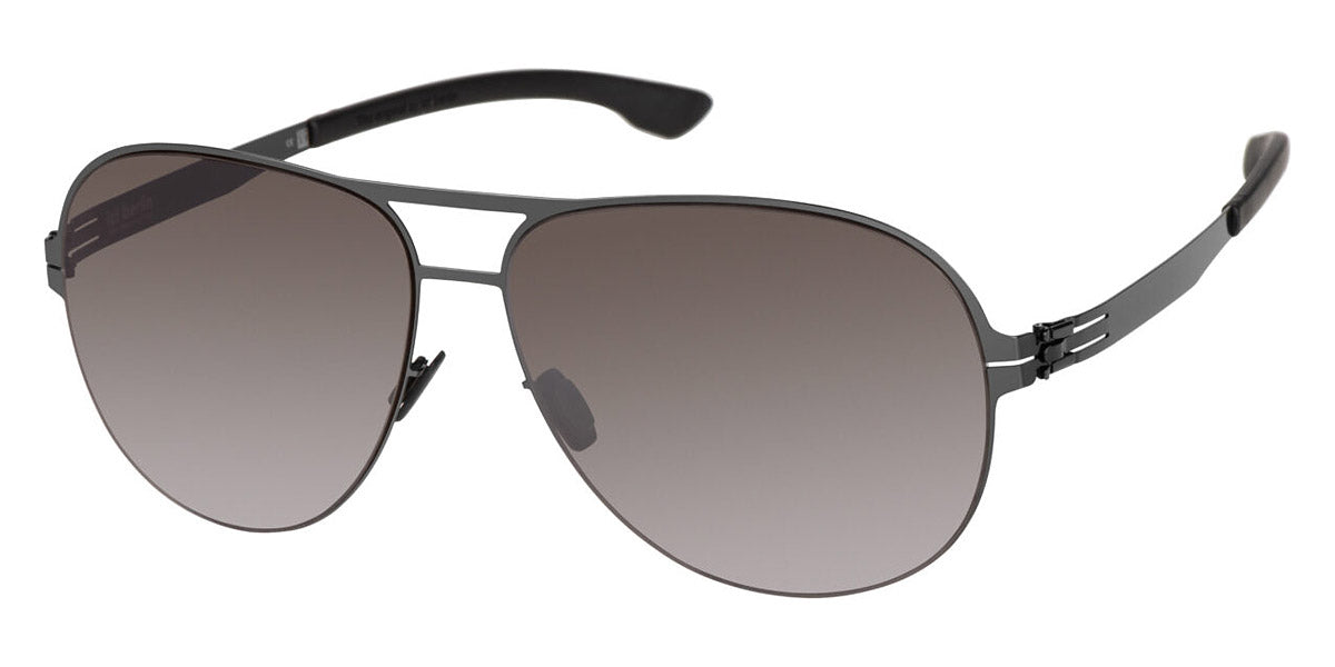 Ic! Berlin® Gerrit Gunmetal 61 Sunglasses