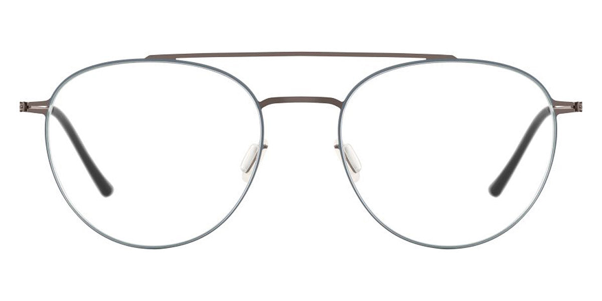 Ic! Berlin® Lev Graphite-Taubenblau Circle 51 Eyeglasses