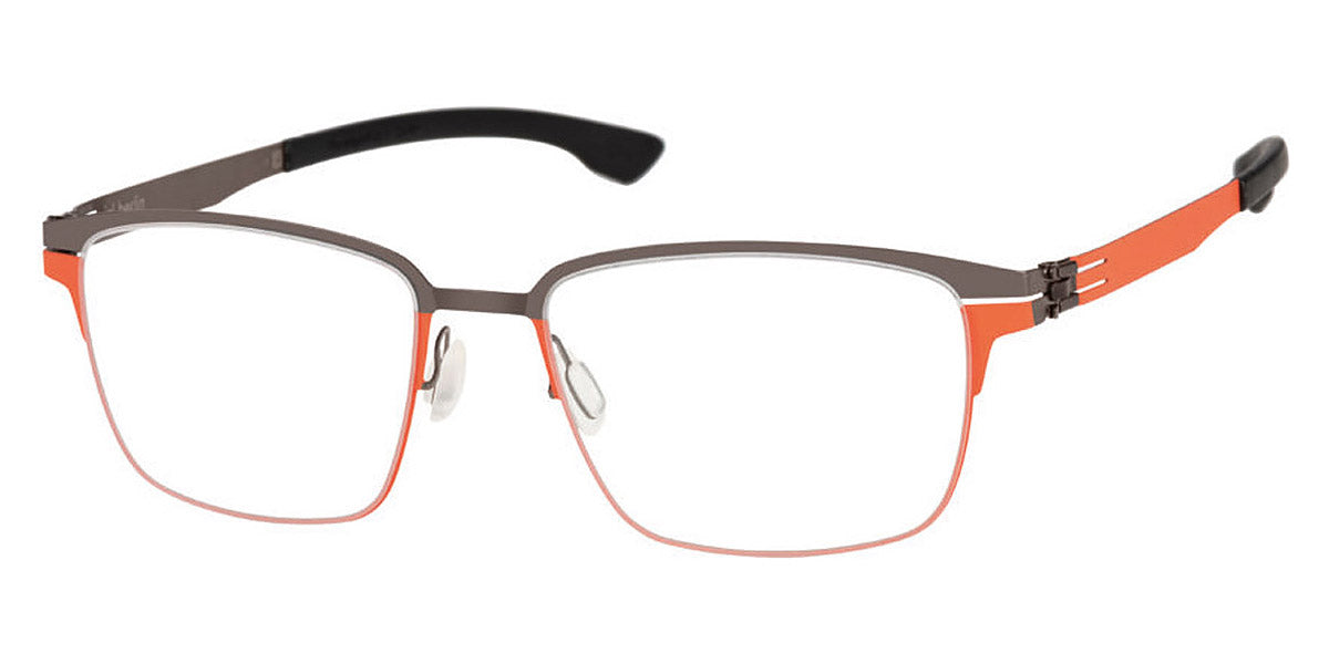 Ic! Berlin® Kenny Graphite-Flame Valley 53 Eyeglasses