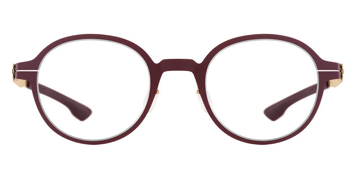 Ic! Berlin® Minho Bordeaux-Rose-Gold 47 Eyeglasses