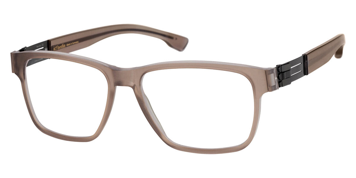 Ic! Berlin® Meta Cloudy Brown Rough 55 Eyeglasses