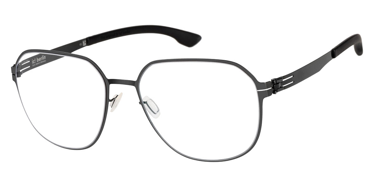 Ic! Berlin® Nadea Gun-Metal 55 Eyeglasses