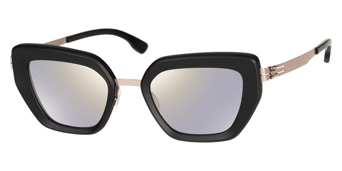 Ic! Berlin® Nika Bronze-Black-Matt 51 Sunglasses