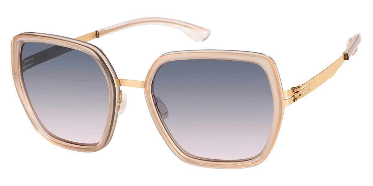 Ic! Berlin® Zoe S Rose Gold/Ice Tea 59 Sunglasses