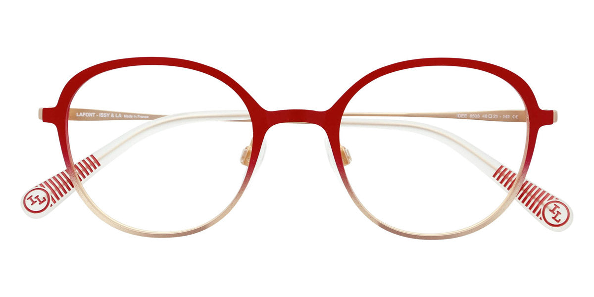 Lafont® Idee LAF IDEE 6508 48 - Red 6508 Eyeglasses