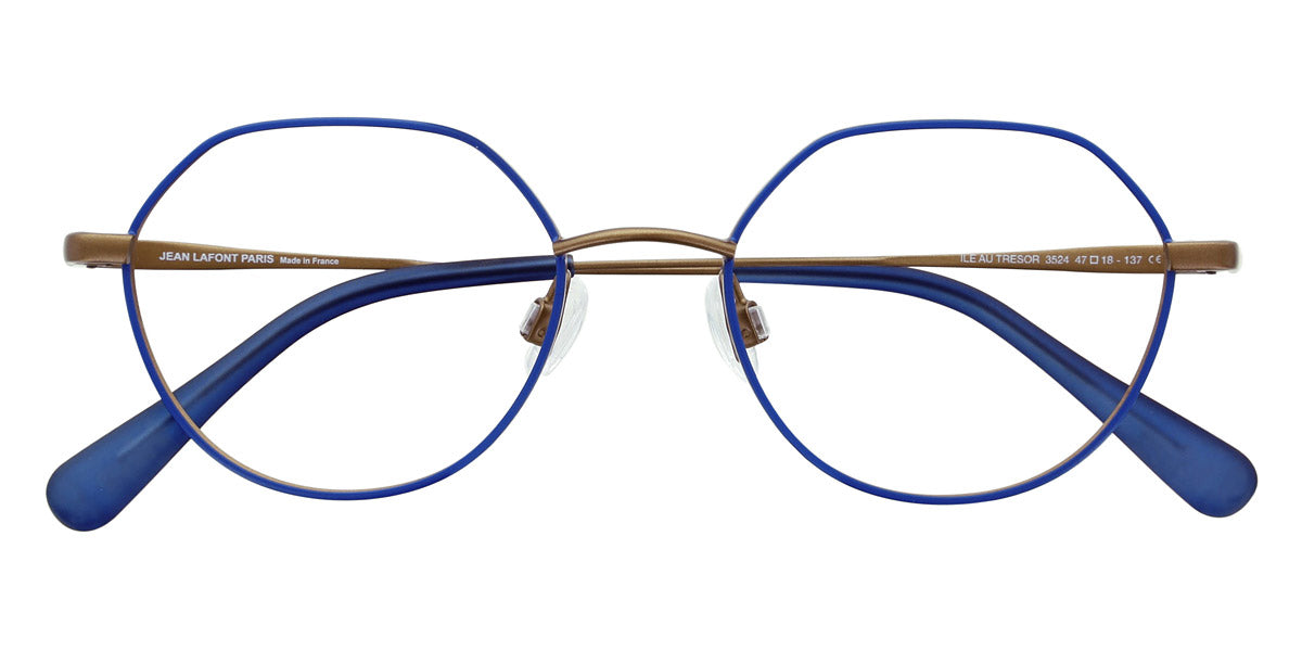 Lafont® Ile Au Tresor LAF ILE AU TRESOR 3524 48 - Blue 3524 Eyeglasses