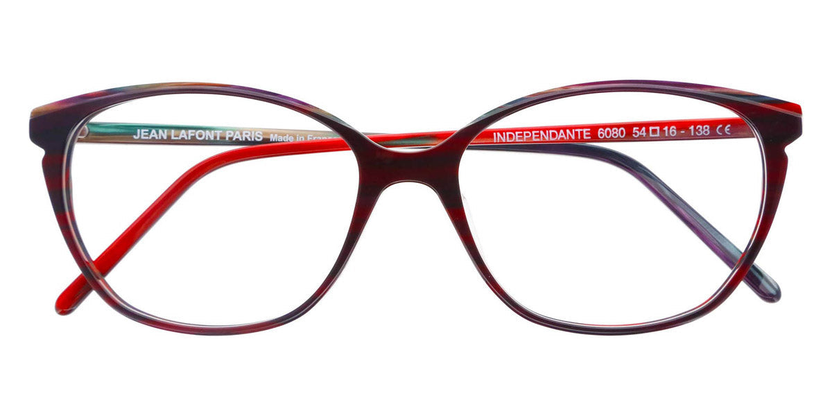 Lafont® Independante LAF INDEPENDANTE 6080 54 - Red 6080 Eyeglasses