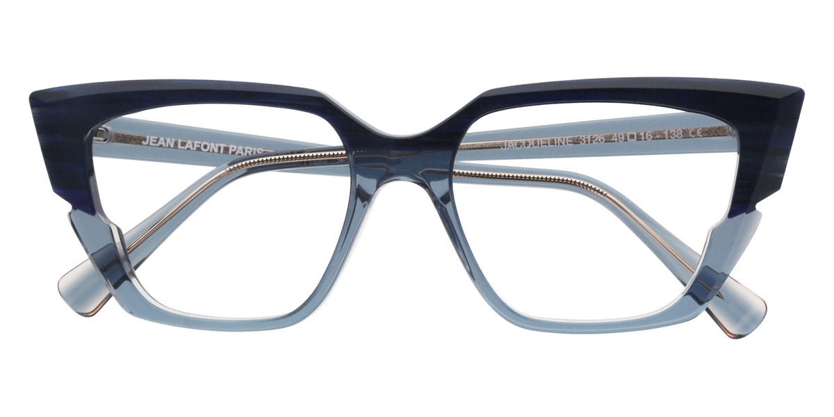 Lafont® Jacqueline LAF JACQUELINE 3126 49 - Blue 3126 Eyeglasses